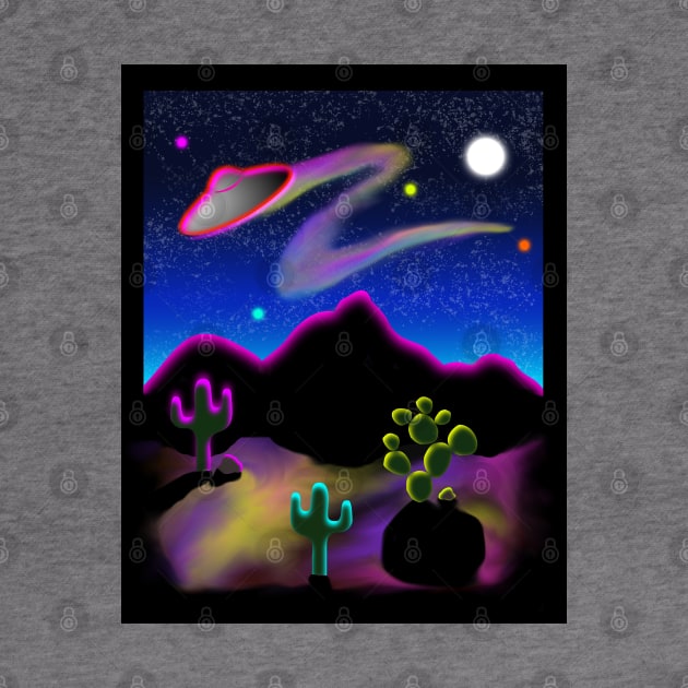 UFO Desert Party by BoonieDunes